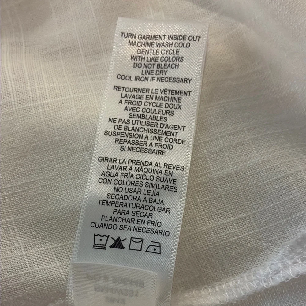Splendid White Top, Size XS - Picture 5 of 8